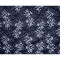thumbnail image 4 of oneOone Polyester Lycra Fabric Leaves & Floral Block Printed Fabric 1 Yard 56 Inch Wide, 4 of 4