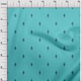 thumbnail image 2 of oneOone Polyester Lycra Fabric Small Motif Ikat Printed Fabric 1 Yard 56 Inch Wide, 2 of 4