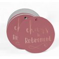 thumbnail image 2 of Inkdotpot Real Rose Gold Foil Cheers To Retirement Tags Favor Hang Paper Tags 100 Pieces, 2 of 6