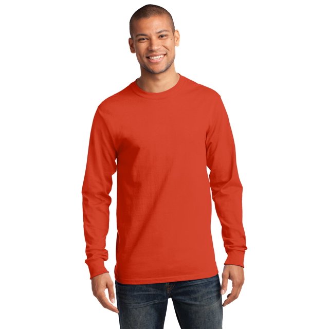Port & Company T-Shirt Essentiel à Manches Longues pour Hommes PC61LS