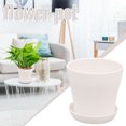thumbnail image 1 of RYRDWP 3 Pcs Pot Ouvert Résine PP Balcon Plante Verte Jardinage Taille Haute Long Pot, 1 of 5