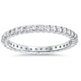 thumbnail image 1 of Bague d'Éternité en Diamants 1/2 Ct en Or Blanc 10 K, 1 of 1