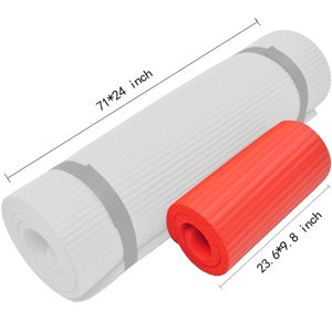 Tapis de yoga anti-dérapant bleu Eva 15Mm Mat d'exercice de fitness de sport épais