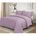 thumbnail image 3 of Swift Home Ultra Soft Solid Duvet Cover Set, King, Lanvender, 3 of 4