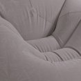 thumbnail image 3 of Intex Fauteuil Lounge Gonflable en Velours Côtelé Sans Haricots, Gris (Lot de 3), 3 of 6