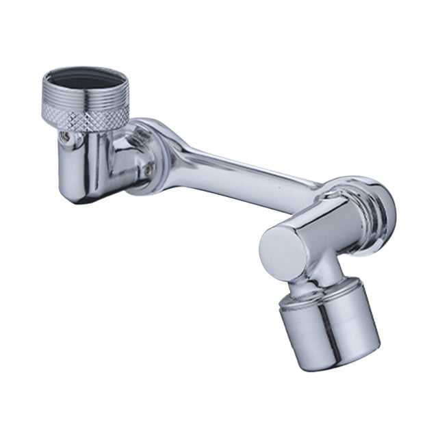 yeacher Rallonge de Robinet Pivotante 1080 Peggybuy Rallonge de Robinet Rotative pour Évier Adaptateur de Filtre de Robinet Anti-Éclaboussures Aérateur avec Clé