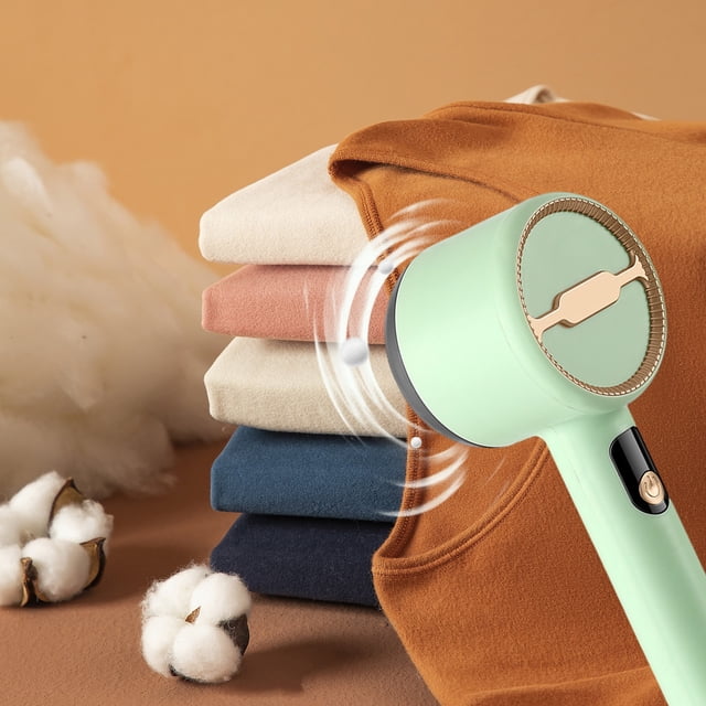 Ratfeit Rechargeable Fabric Shaver, Electric Lint Remover Portable Sweater Defuzzer, Large Lint Container, Fuzzs Bobbles Pills Pilling Trimmer for Clothes Furniture Beddings