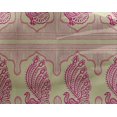 thumbnail image 4 of oneOone Georgette Viscose Fabric Peacock Block Print Sewing Fabric BTY 42 Inch Wide, 4 of 4