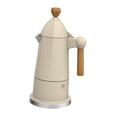 thumbnail image 4 of Elodie Italian Pot 6 Cups Compact Espresso Coffee Pot for Kitchen Camping Cafe White, 4 of 8