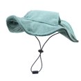 thumbnail image 3 of Yinanstore Extérieur Chapeau pour Animaux de Compagnie Cordon Réglable Cordon Respirant Été Chien Chapeau pour Courir Été Voyage Randonnée en Plein Air XS Grreen, 3 of 8