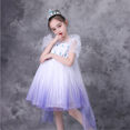 thumbnail image 1 of HAWEE Elsa Robe de Princesse Reine des Neiges Cosplay Flocon de Neige Costume Robes pour Filles Manches Courtes Robe de Princesse à Paillettes pour Fête, 1 of 6