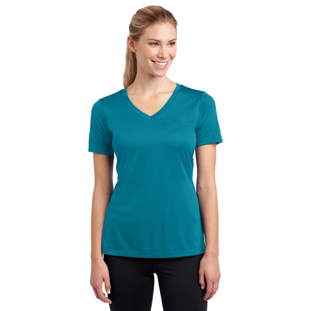 Sport-Tek T-Shirt Col en V PosiCharge pour Femme Adulte
