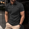 thumbnail image 2 of cfhntfmh Golf Shirts for Men Summer Short Sleeve Button up Tennis Shirts Plus Sizecollared Athletic Tees, 2 of 6