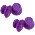 thumbnail image 3 of 2 Pairs Thumbsticks Analog Thumb Sticks for Sony Playstation Dual Shock 4 PS4 Controller,fits Xbox One Controller (Purple), 3 of 3