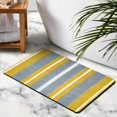 thumbnail image 2 of Luxurious Non-Slip Bathroom Rugs Bath Mat, 20x32 in - Soft Fluffy Microfiber Shower Rug, Quick Dry, Machine Washable, Perfect for Tub, Bathroom, and Shower, 2 of 5