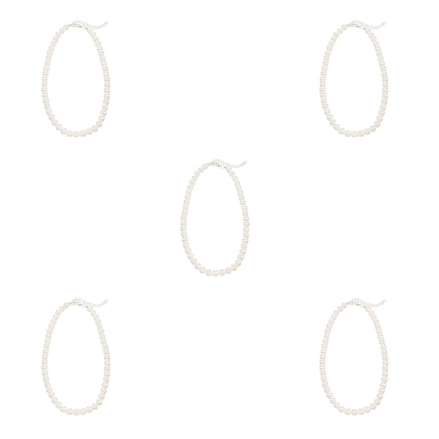 ZLight Collier de Perles Simulées Accessoire de Mode Habillage Ornement Bijoux Accessoires Décoration Suspendue Colliers de Mode Type 2 Ensemble de 5