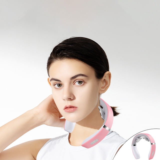 Neck Pain Relief,Neck Pain Relief,Cervical for Neck Pain Relief - 10 Kinds of Massage Modes Cervical Charging Neck & Shoulder Electrode Discharge Massage,Instrument for Home,Shoulder Pain Relief