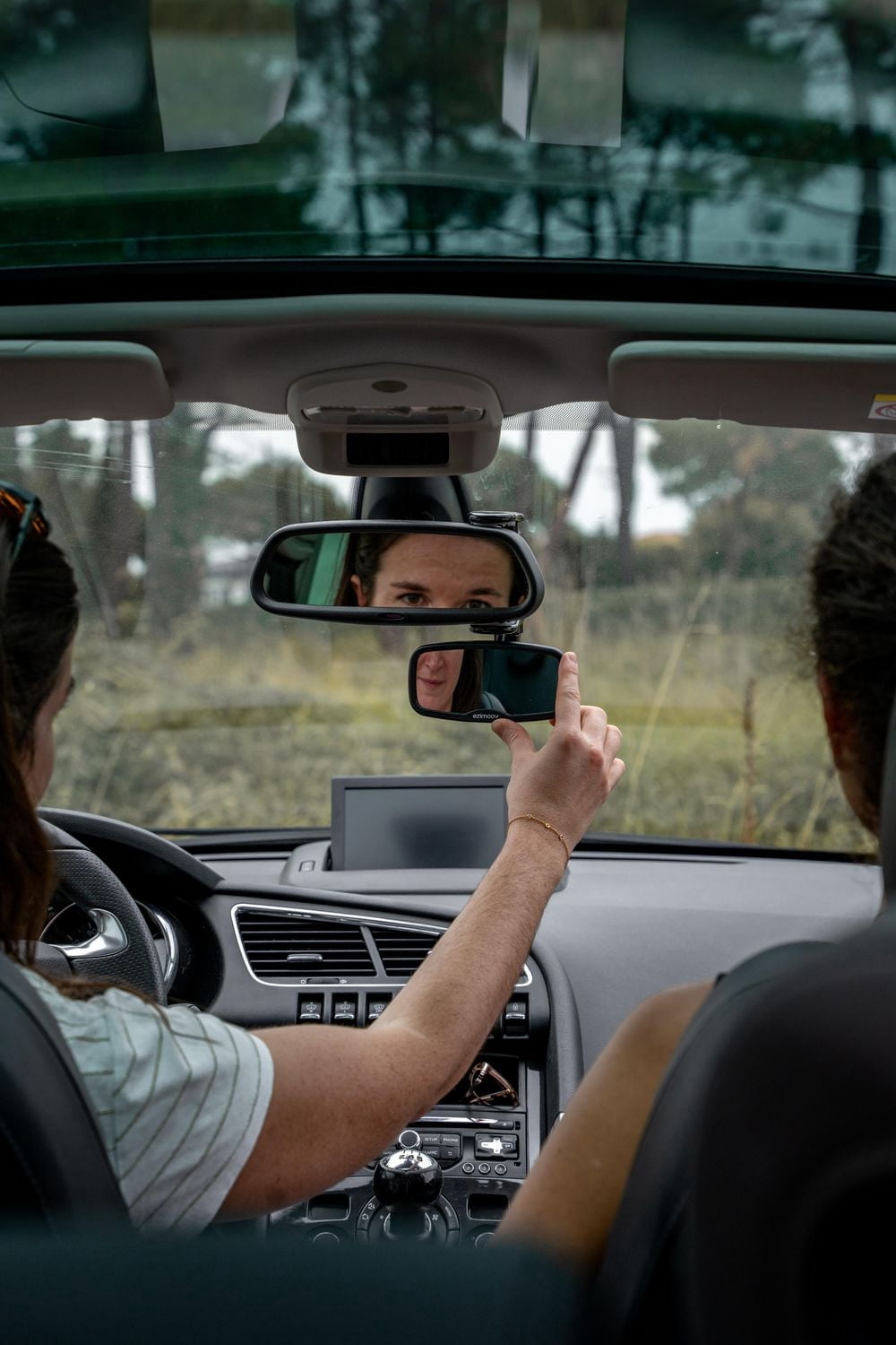 Ezi Mirror Clip - Fully Adjustable Rear Seat Mirror, Recycled Plastic