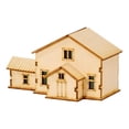 thumbnail image 1 of TISHITA 1:60 Scale Decor Miniature House Model for Gift Teens Adults Micro Landscape Style E, 1 of 8