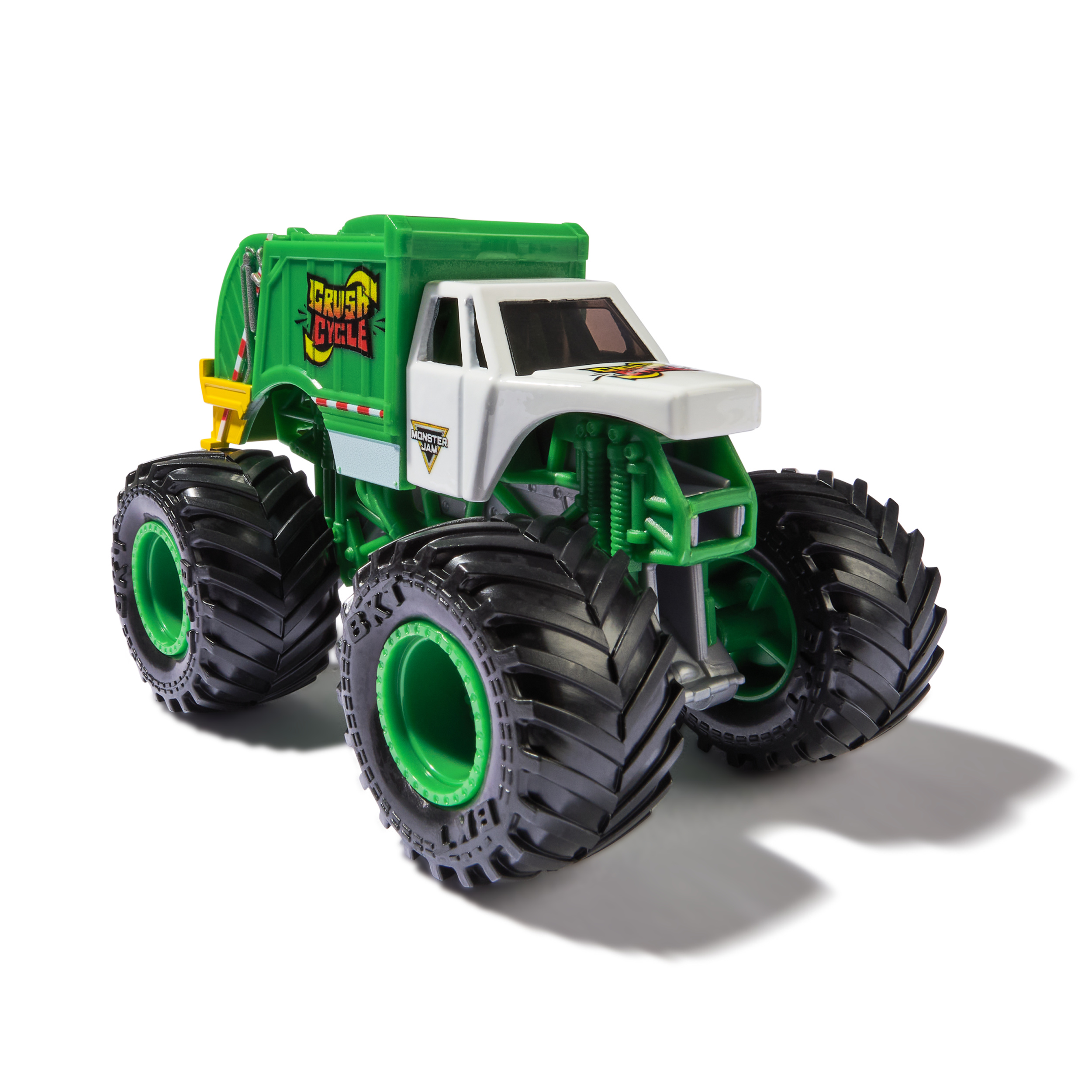 Monster Jam, Monster truck Crush Cycle officiel, véhicule en métal moulé, échelle 1:64, jouets pour garçons à partir de 3 ans