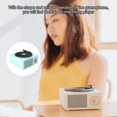 thumbnail image 4 of Turntable Universal Multicolor Wireless Speaker Stereo Sound Supplies Wireless Multifunction Box Charging Record Player Home Studio Desktop Hotel Shop Green, 4 of 9