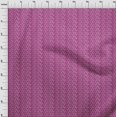 thumbnail image 4 of oneOone Georgette Viscose Purple Fabric Random Sewing Material Print Fabric By The Yard 42 Inch Wide, 4 of 5
