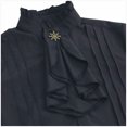 thumbnail image 3 of CEHVOM Men's Winter Fashion Solid Color Button High Collar Jacket Top Blouse Sale, 3 of 7