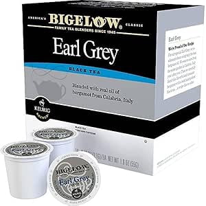 Bigelow Tea Earl Keurig K-Cup gris Tea Pottes 96 Nombre