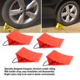 thumbnail image 4 of 4PCS Wheel Chocks, Heavy Duty Wheel Chock with Rope, AntiSlip Hard Plastic Tire Chock Block Wheel Stoppers Easy Removal for Trucks Trailer RV Campers, 4 of 7