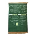 thumbnail image 1 of Green Multi Functional Prayer Rug For Daily Home Travel Use With English Reading Arabic Recitation Guidance 19.68X27.56In, 1 of 6