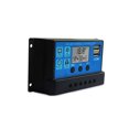 thumbnail image 4 of Zootealy Contrôleur de Charge Solaire 20A, Panneau Solaire Amélioré avec Port USB, Régulateur Intelligent de Pile de Panneau Solaire, Contrôleur d'Éclairage de Rue à Écran LCD Multifonction et Ajustable, 4 of 6