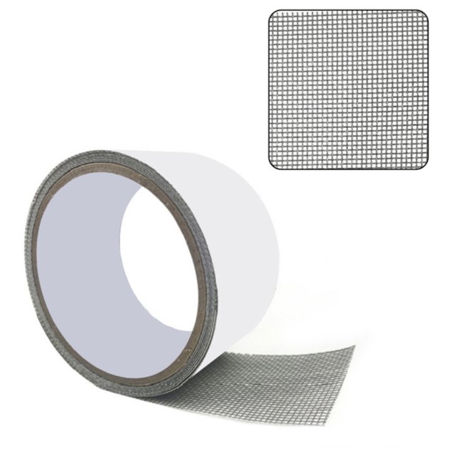 TureClos Patch de Réparation de Moustiquaire Ruban en Fibre de Verre pour Réparation de Moustiquaire de Porte Ou Fenêtre