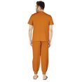thumbnail image 4 of Inkmeso Ensemble de Pyjama Uni pour Hommes, Manches Courtes, Vêtement de Nuit à Col Rond, Ensemble de Pj, 4 of 7