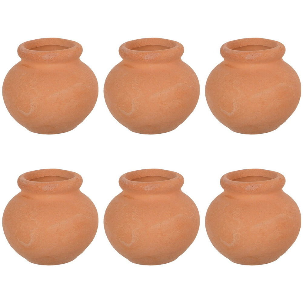 LEEYNEER Pot Flower Pots Mini Clay Planter  Cotta Plants Pottery cotta Plant Nursery Miniature