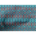 thumbnail image 4 of oneOone Coton Popeline Tissu Imprimé Géométrique Ikat 1 Yard 56 Inch Wide, 4 of 4