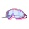 thumbnail image 2 of Kids Swimming Goggles - Large Frame HD Waterproof Eyewear - Adjustable Soft Silicone Seal & Eye Protection for Children, 2 of 9