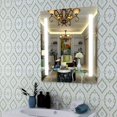 thumbnail image 1 of Vanity Art 24 in. Rectangular LED Wall Mirror with Rock Switch, 1 of 7