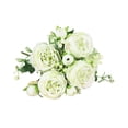 thumbnail image 2 of LSLJS Beautiful Artificial Silk Fake Flowers Wedding Valentines Bouquet Bridal Decor, Valentine's Day Decorations, 2 of 6