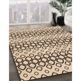 thumbnail image 3 of Ahgly Company Tapis Rectangulaire Lavable en Machine Intérieur Transitionnel Brun Selle, 5 Pieds x 7 Pieds, 3 of 7