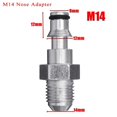 thumbnail image 1 of Greenne Quick Release Pressure Washer/ Tool Hose/ Fitting To M14/M22 Adapter For Lavor, 1 of 5