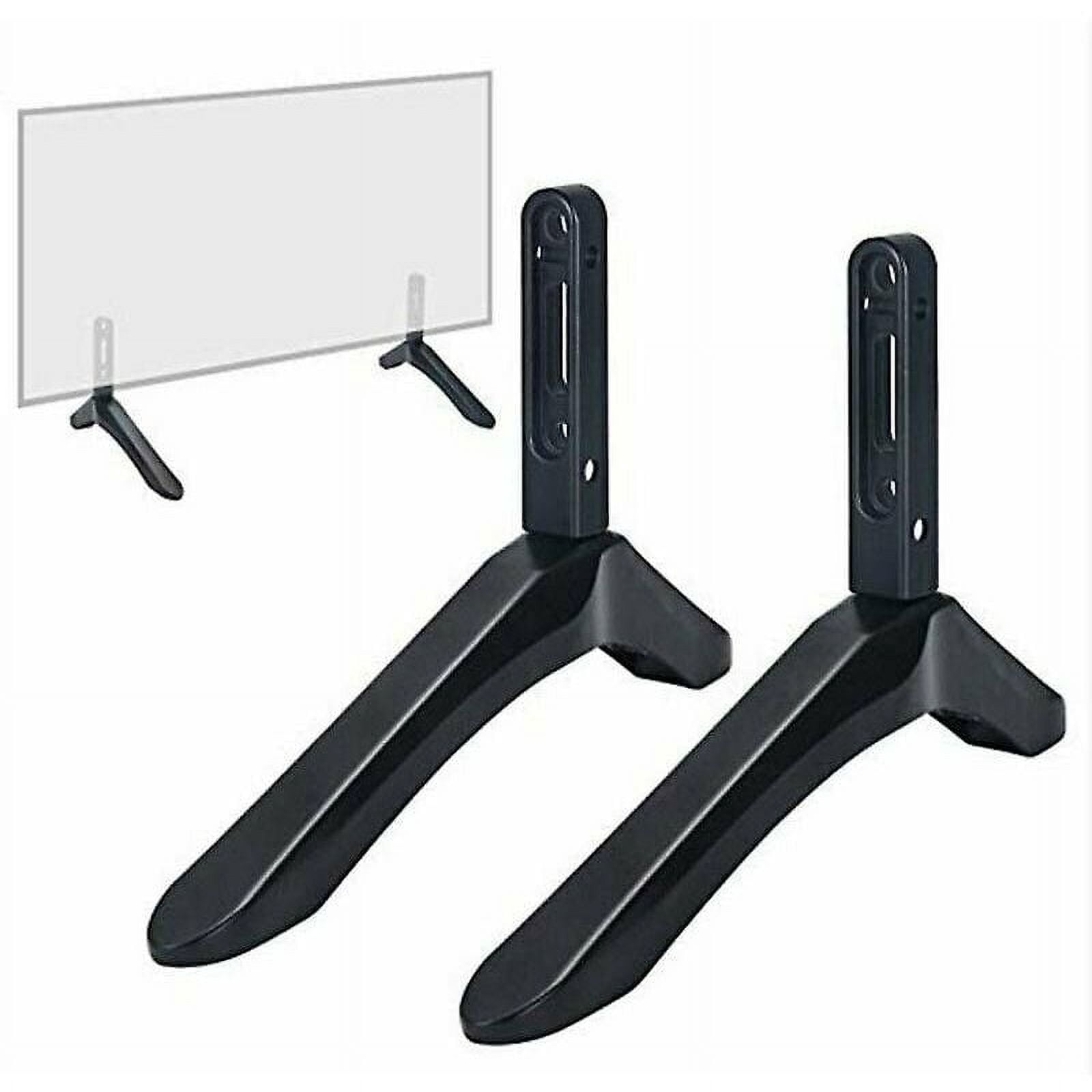 Universal table TV stand for 32-65 inch Samsung TCL Sony LCD TVs, black