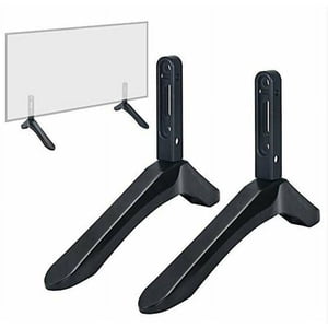 Universal table TV stand for 32-65 inch Samsung TCL Sony LCD TVs, black