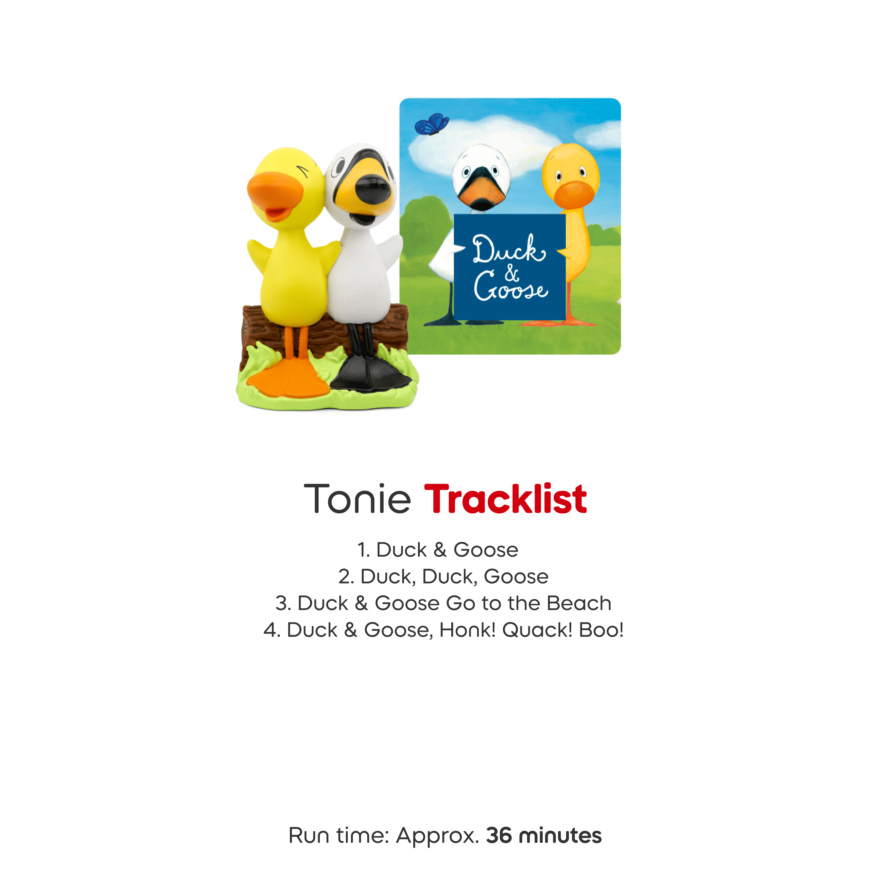 tonies Duck & Goose Audio Play Figurine