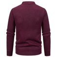 thumbnail image 4 of Cardigan Épais Texturé pour Homme, Veste en Tricot à Boutons, 4 of 5