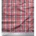 thumbnail image 1 of Soimoi Moss Georgette Fabric Geometric Check Print Fabric by The Yard 42 Inch Wide, 1 of 3