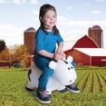 thumbnail image 3 of Farm Hoppers Animal Bouncers Cow, White, 3 of 4