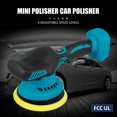 thumbnail image 2 of Buffer Polisher 21V Cordless Battery Powered Electric Polishing Machine with 6 Adjustable Speed Rechargeable Hand-held Car, 2 of 7