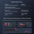 thumbnail image 4 of CNKOO Versatile Hand-Held Pot Stabilizer for DJI Ronin High Hardness  Low Pressure  Adjustable Angle, 4 of 8