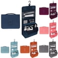 thumbnail image 2 of Coofit Hanging Toiletry Bag Foldable Top Handle Cosmetic Bag Travel Toiletry Bag, 2 of 2
