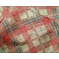 thumbnail image 4 of oneOone Silk Tabby Fabric Tartan Check Print Fabric BTY 42 Inch Wide, 4 of 4
